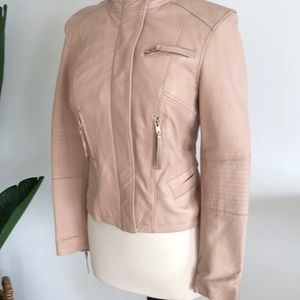 zara leather motorcycle jacket